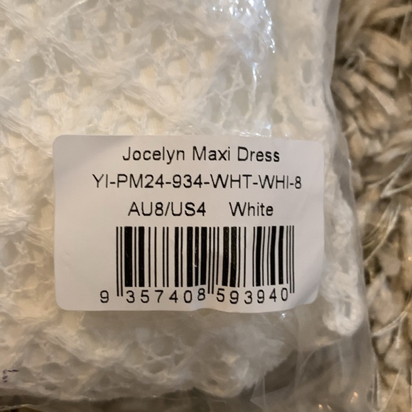Peppermayo Jocelyn Maxi Dress - White Crochet - Picture 7 of 8